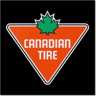 Canadian tire logo Posters and Art